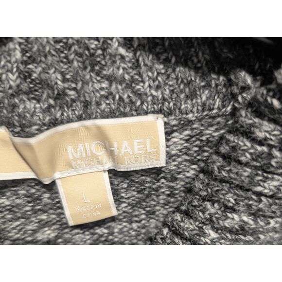 MICHAEL KORS Marled Cowl-Neck Sweater Size Large - Picture 4 of 4